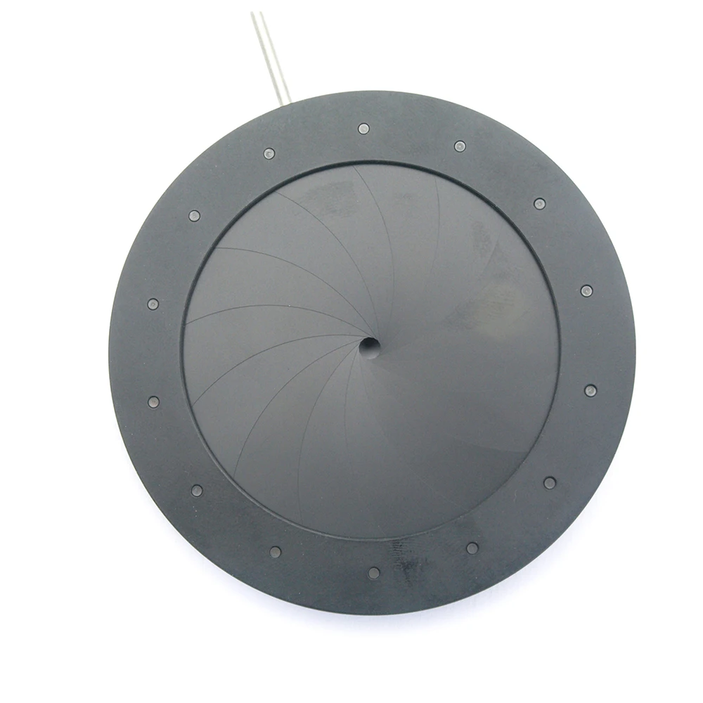 Imagem -02 - Módulo da Abertura do Zumbido 460 mm Integrou o Condensador Manual Ajustável do Diafragma da Íris para a Câmera do Micorscope o