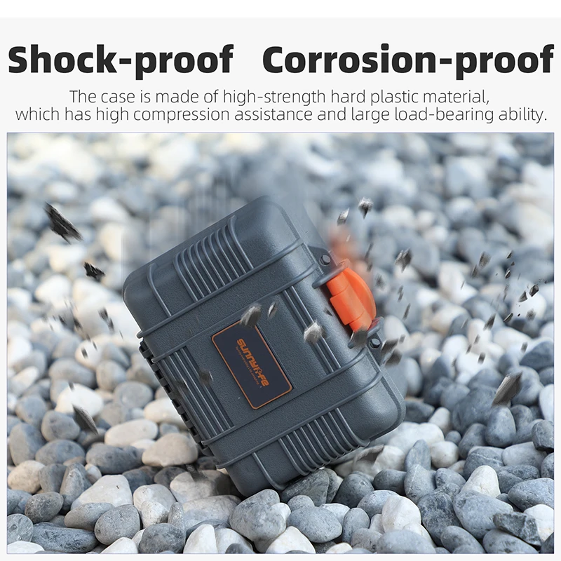 DJI OSMO 액션 5Pro 4 3 용 미니 보관함, 방수 충격 방지, 낙하 방지 안전 보호 하드 백, 카메라 액세서리