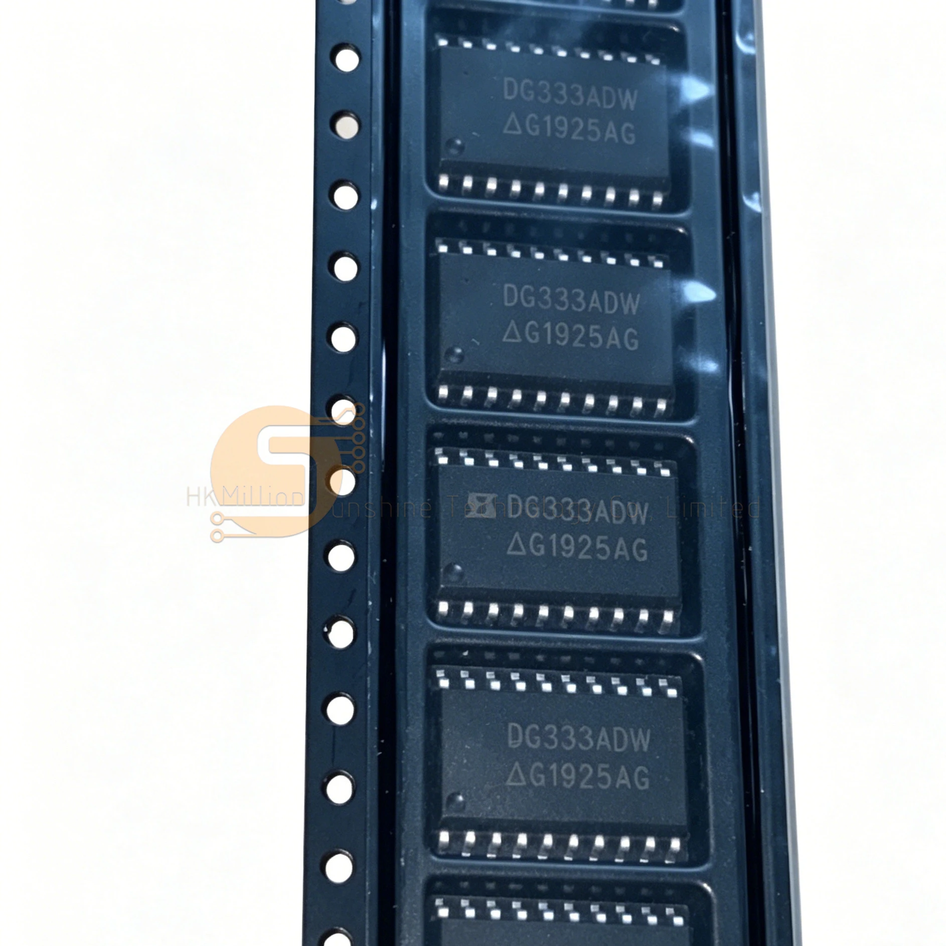 10pcs DG333 DG333ADW SOP20 SMD Precision Quad SPST Analog Switch IC