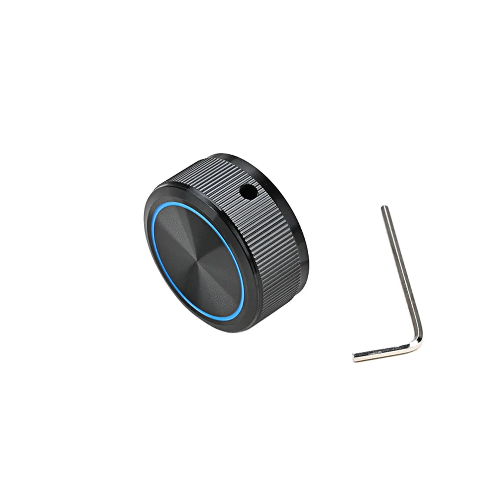 

Black Guitar Knobs Aluminum Cnc Knurled Finish Durable Tone Control Knobs Compatible Electric Guitar Bass Amplifier Audio