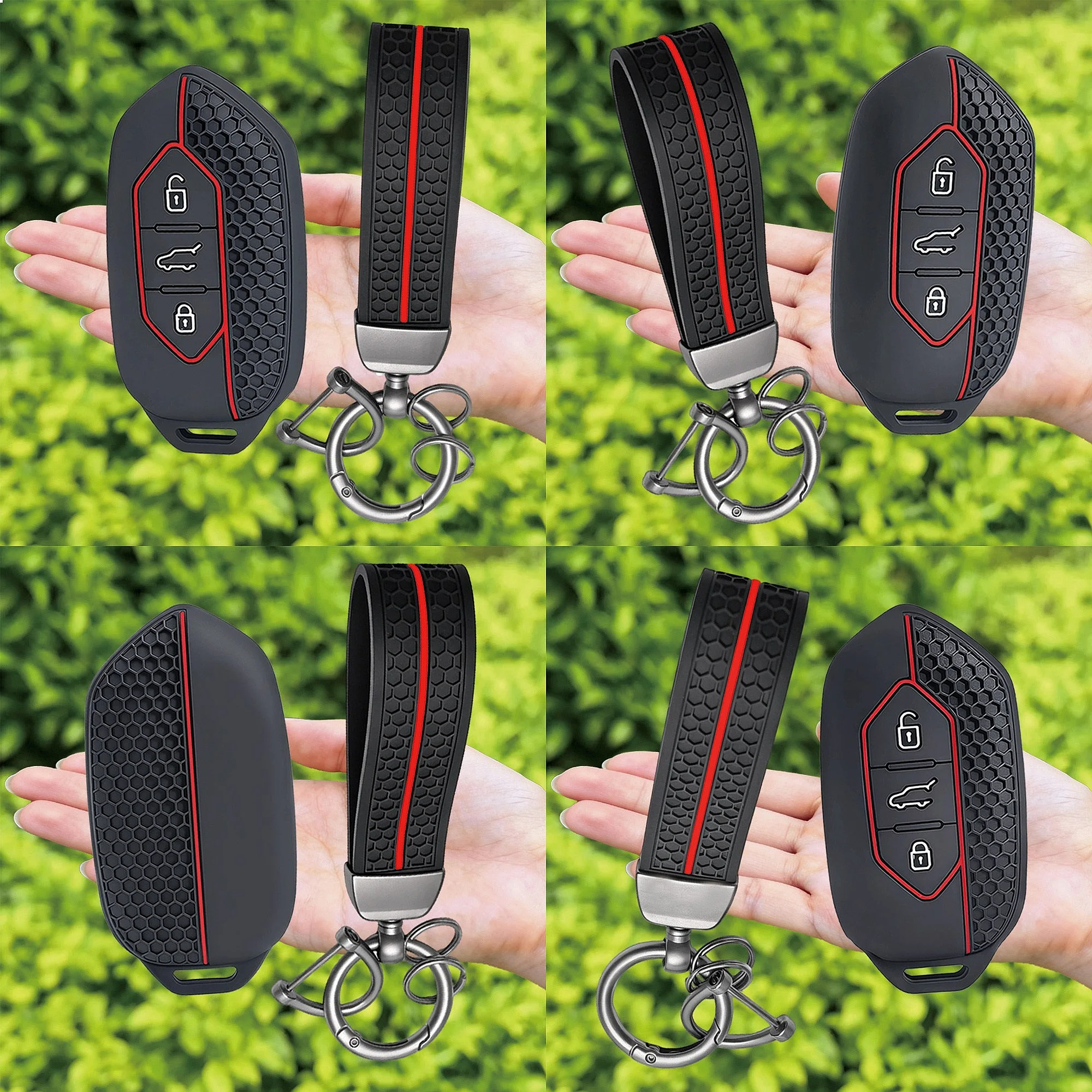Silicone Car Key Fob Cover For Togg Kia Picanto Sorento Carnival Morning K5 Seltos Keychain