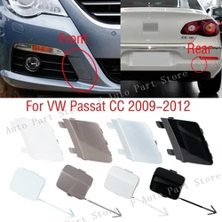 1PC For VW Passat CC 2009-2012 Car Front Rear Bumper Tow Hook Cover Cap Trailer Hauling Eye Trim Lid Shell