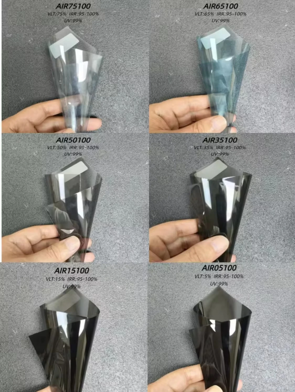 Top Quality L LU M AR AIR Car Window Stickers Solar Films Nano Ceramic Film High Insulation Car Tint With Llumar Ceramic Tint