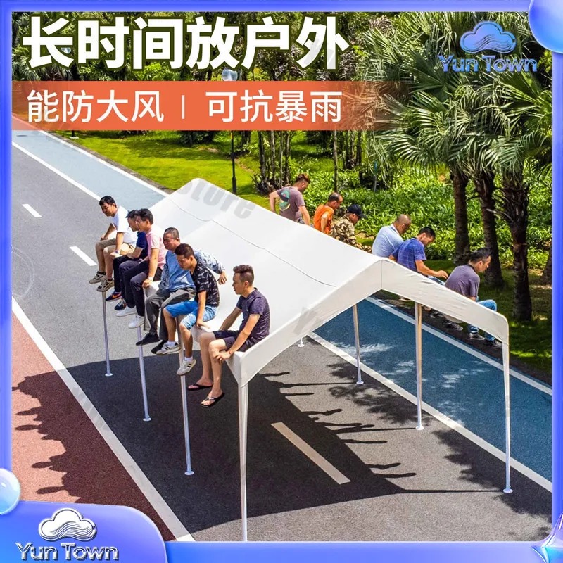 Internet celebrity outdoor awning canopy European camp mobile stall canopy windproof cloth catering tent room