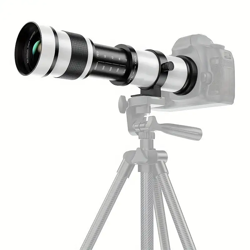 Lente de Zoom Teleobjetivo Medio de Fotograma Completo de 420-800 mm F8.3 para Canon Rf/Ef/Ef-S/Ef-M Fuji Xf Nikon Z/F Sony E M4/3 L Pentax