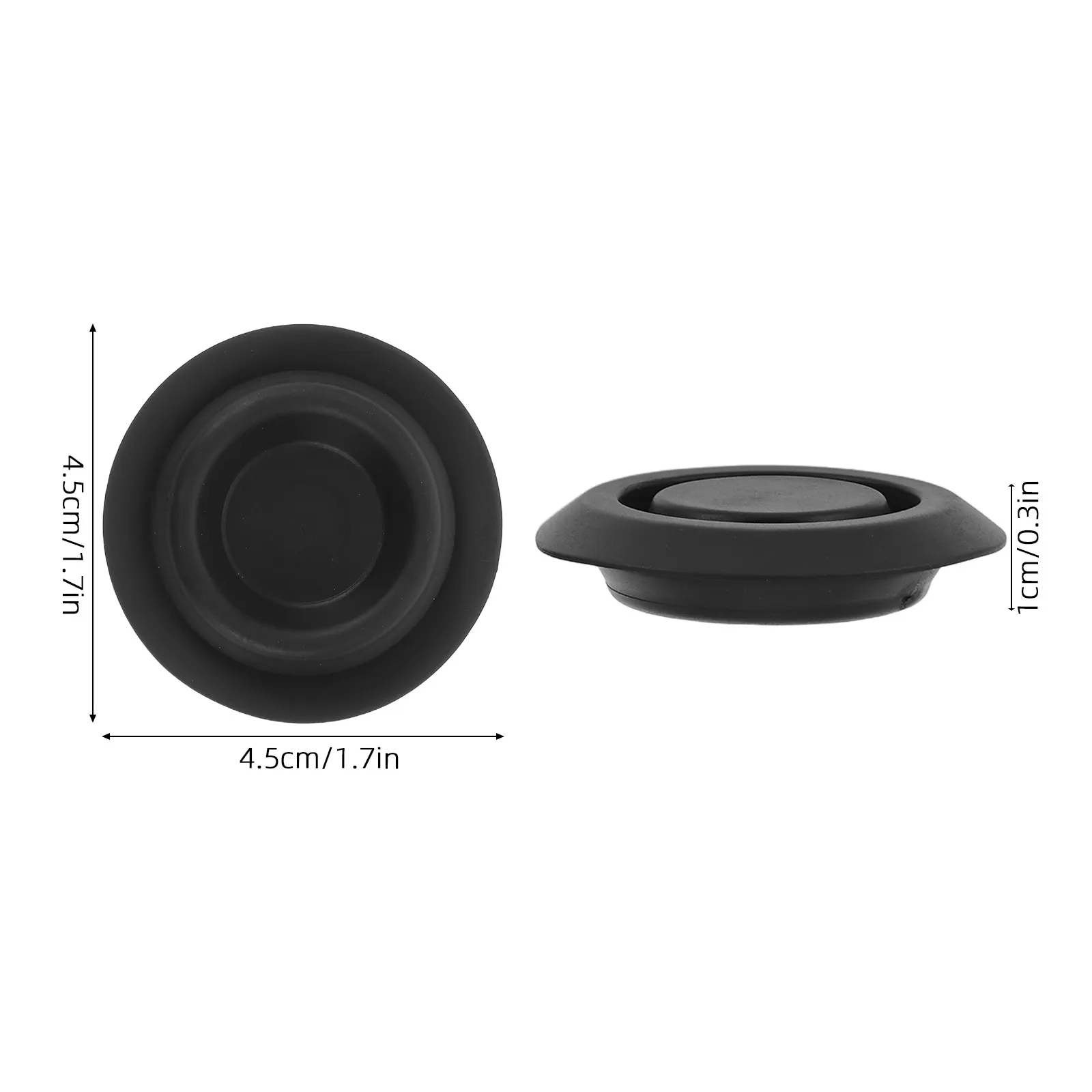 10Pcs Automotive Body Plug Replacement Rear Floor Rubber Drain Tailgate D-pillar Accessories Car Interior