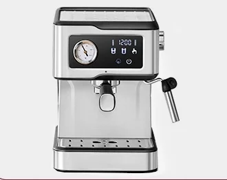 Home Use Coffee Machine Milk Frother Digital Touch Screen Cappuccino Maker Espresso Machine Coffee and Cappuccino Maker