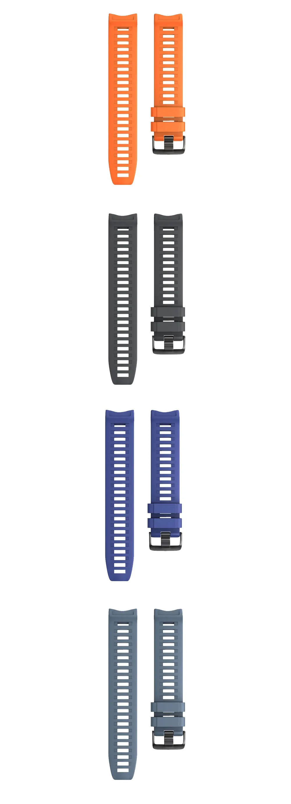 Smart Watch Armband für Garmin Instinct 2 Armband 22 mm Silikon Ersatzarmband für Instinct 1/Esports/Solar Band Armband – Detail 9