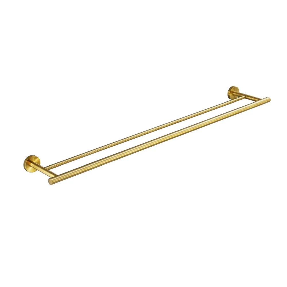 

23.6 Inch Double Towel Bar, Bathroom Towels Bar Wall Mount, 304 Stainless Steel Bathroom Towel Racks