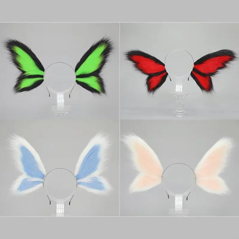 Fairies Elf Butterfly Animal Ear Band Costume Adjudable Costume ACCESSOIR pour les fêtes d'Halloween Roleplay
