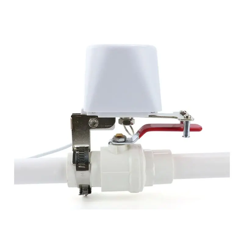 A74E-Tuya Wifi Water Valve Zigbee Gas Shutoff Ball Valve Timer Garden Faucet Controller EU EU Plug