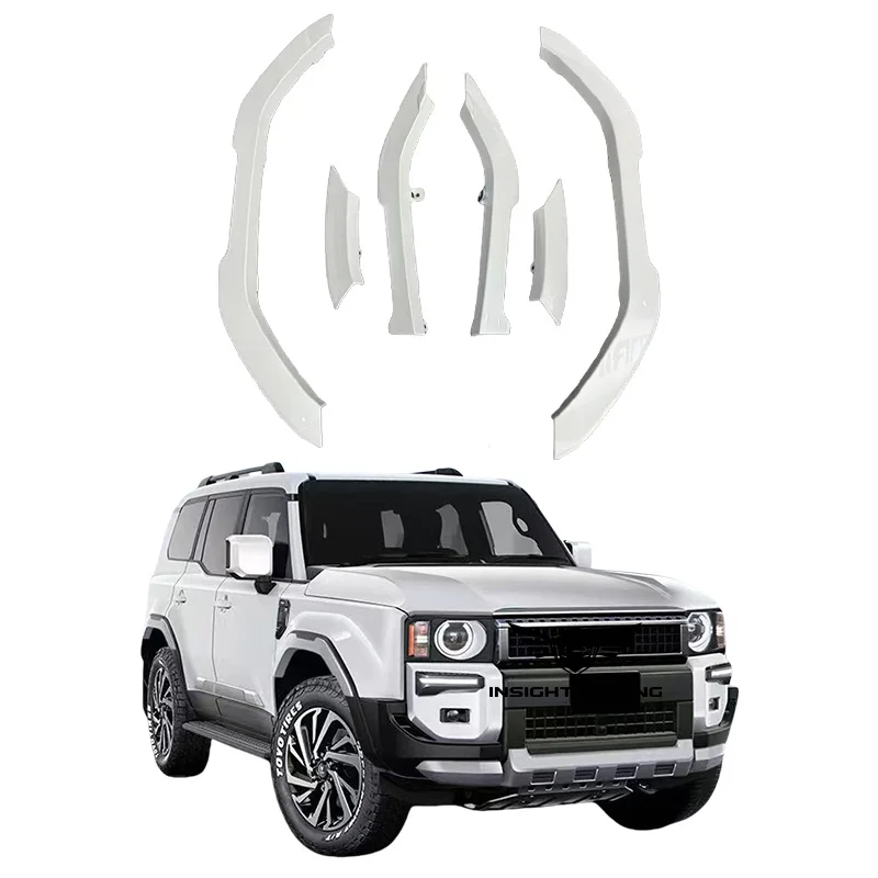 

Комплект из 6 накладок на колесные арки (расширители арок) для Land Cruiser Prado J250 LC250 2024 2025