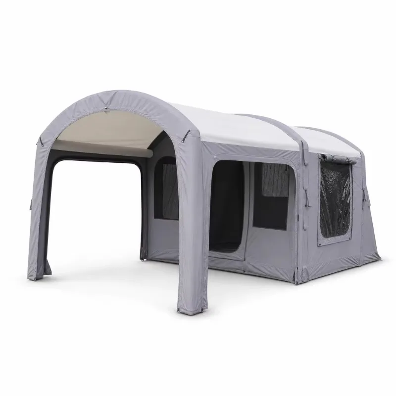 YTYINCamping Sturdy 15 Diameter Air Column Inflatable Tent With TPU Window Connecting Section For Group Outdoor Travel Expeditio