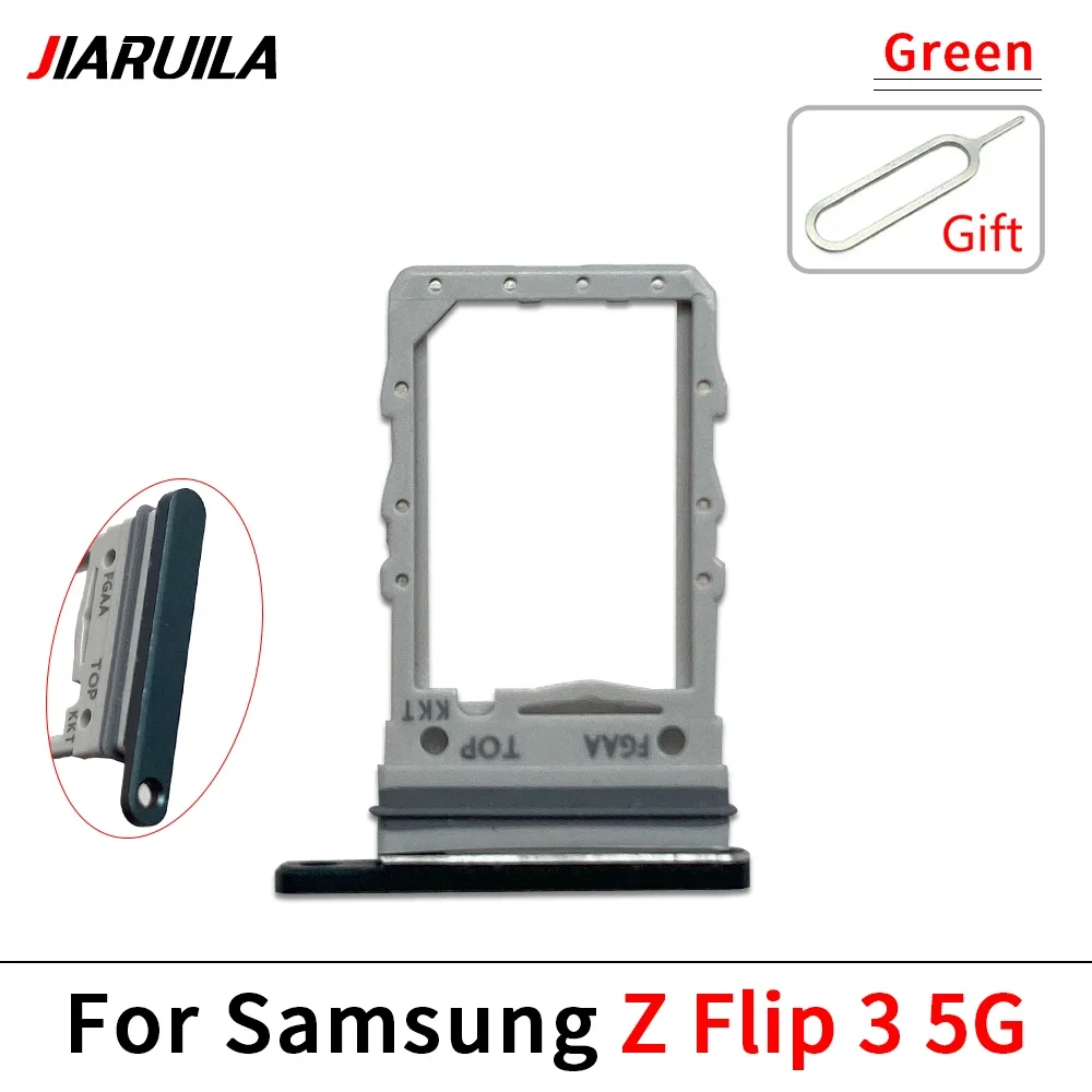 Neue Dual-SIM-Karte für Samsung Z Flip 2 3 4 5 5G Telefon neue SIM-Chip-Karte Fach Slot Halter Tasche