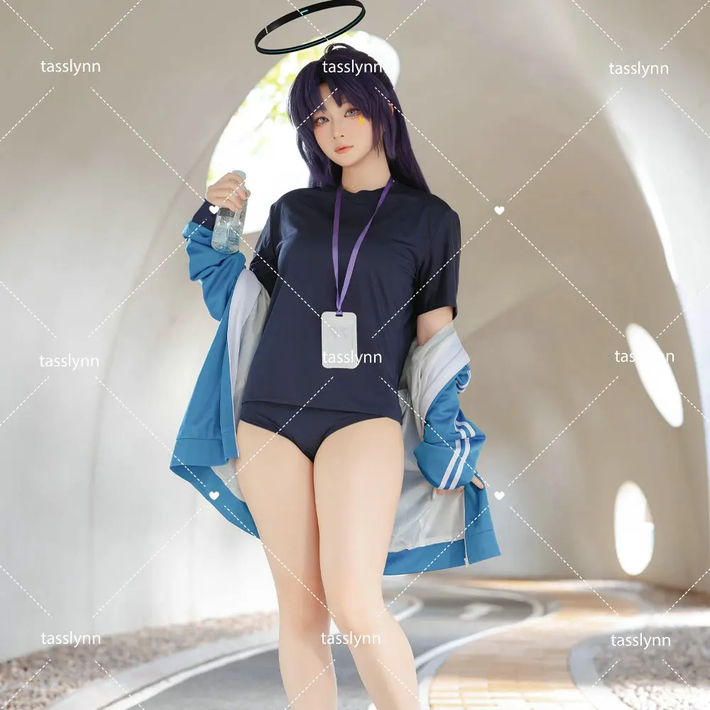 Blue Archive Hayase Yuka Cosplay Costume Hayase Yuka Gym Outfit Halloween Costumes for Women  Anime Cosplay Yuka School Uniform