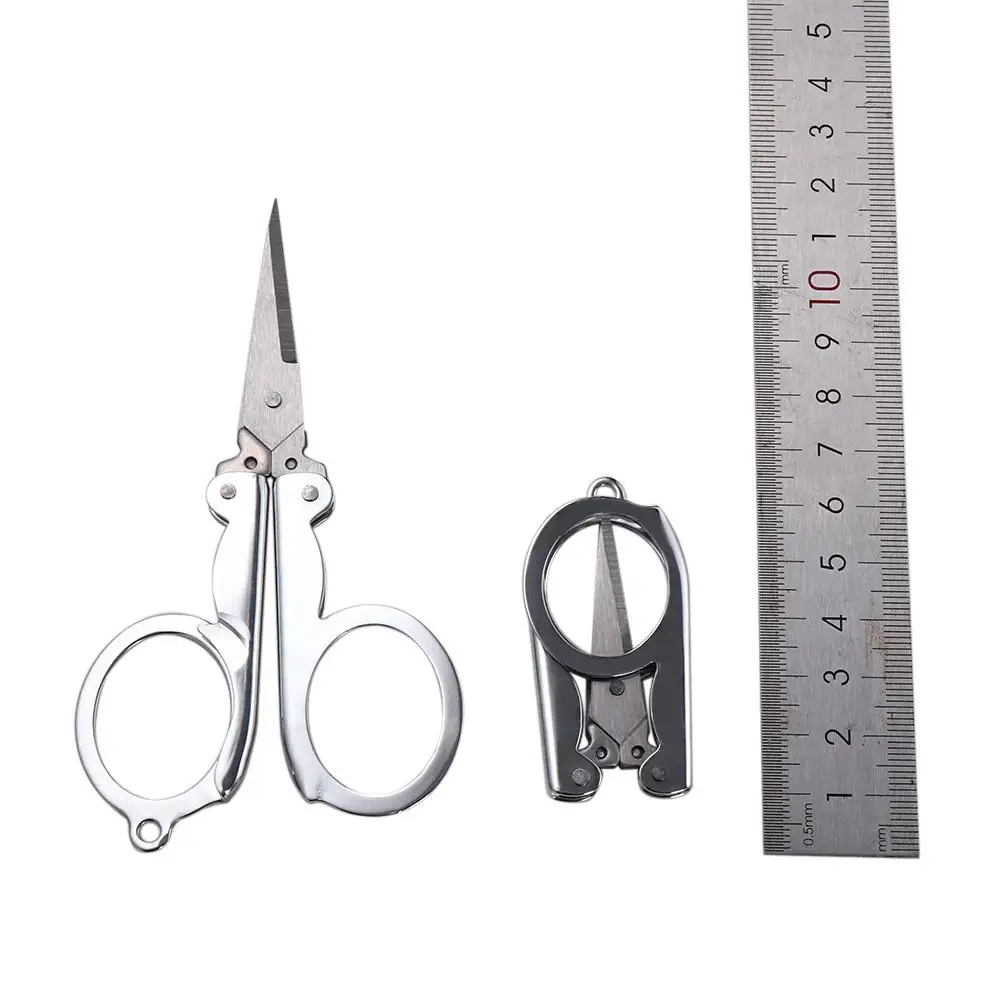 

Accessories Office Foldable Stainless Steel Pocket Handmade Crafts Fishing Scissors Folding Scissors Embroidery Small Scissors