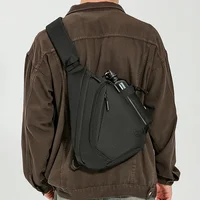 Bolso de pecho impermeable para hombres, bolso cruzado para jóvenes, bolsa de viaje multifuncional de gran capacidad para deportes y ocio, nuevo