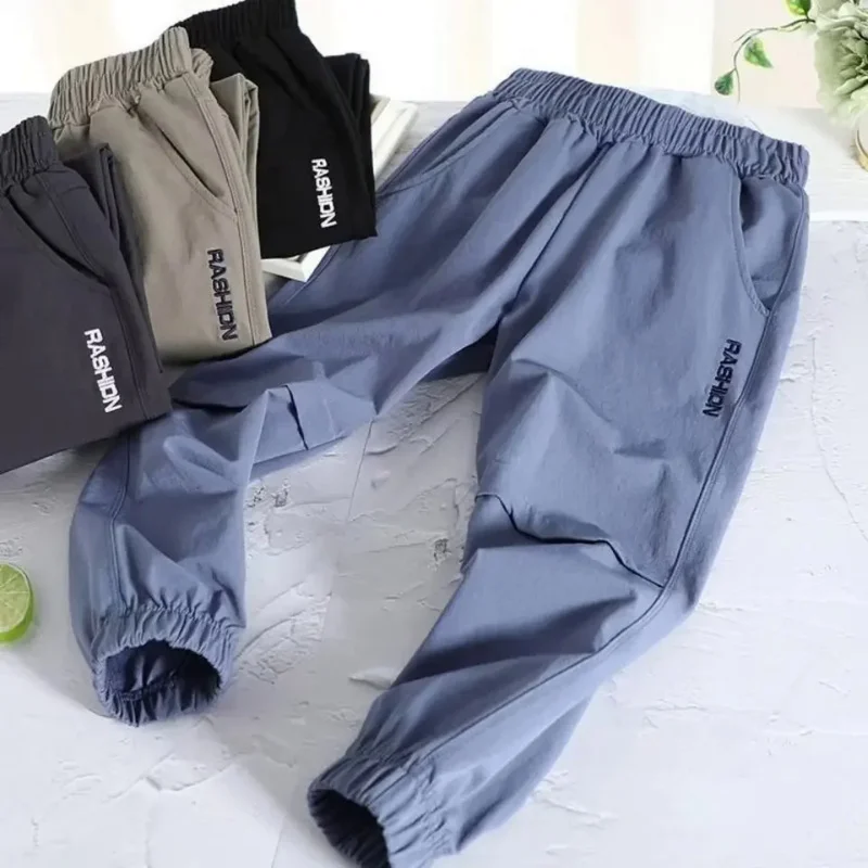 

Children Pants Kids Boys Spring Casual Kids Cotton Long Trousers Clothing Sport Pants