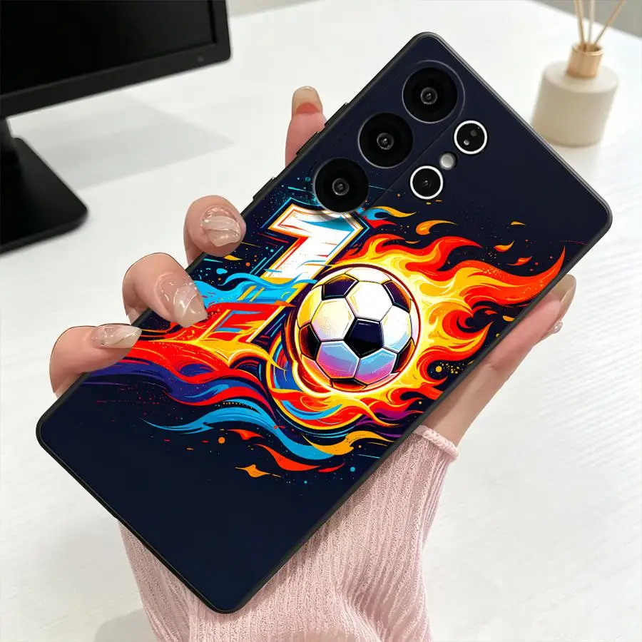 Case for Samsung Galaxy S26 Ultra Note 20 8 9 10 S23 S21 FE S26+ S24 S10 S9 S25 Plus S20 S24+ S25+ Phone Cover Sport Number