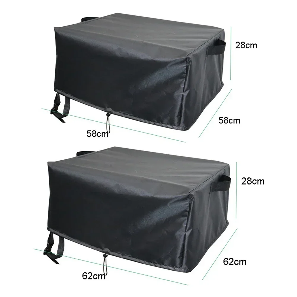 Waterproof Dustproof Gas Pizza Oven Cover For Cozze 90347 17 Inch 420D Oxford Handles Are Available On Both Sides Of The Cover