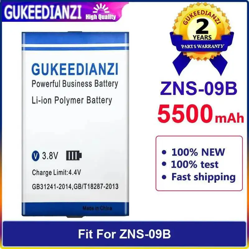 

Fit For Zns-09B 5500Mah Reliable Power Supply Smart Door Lock Battery