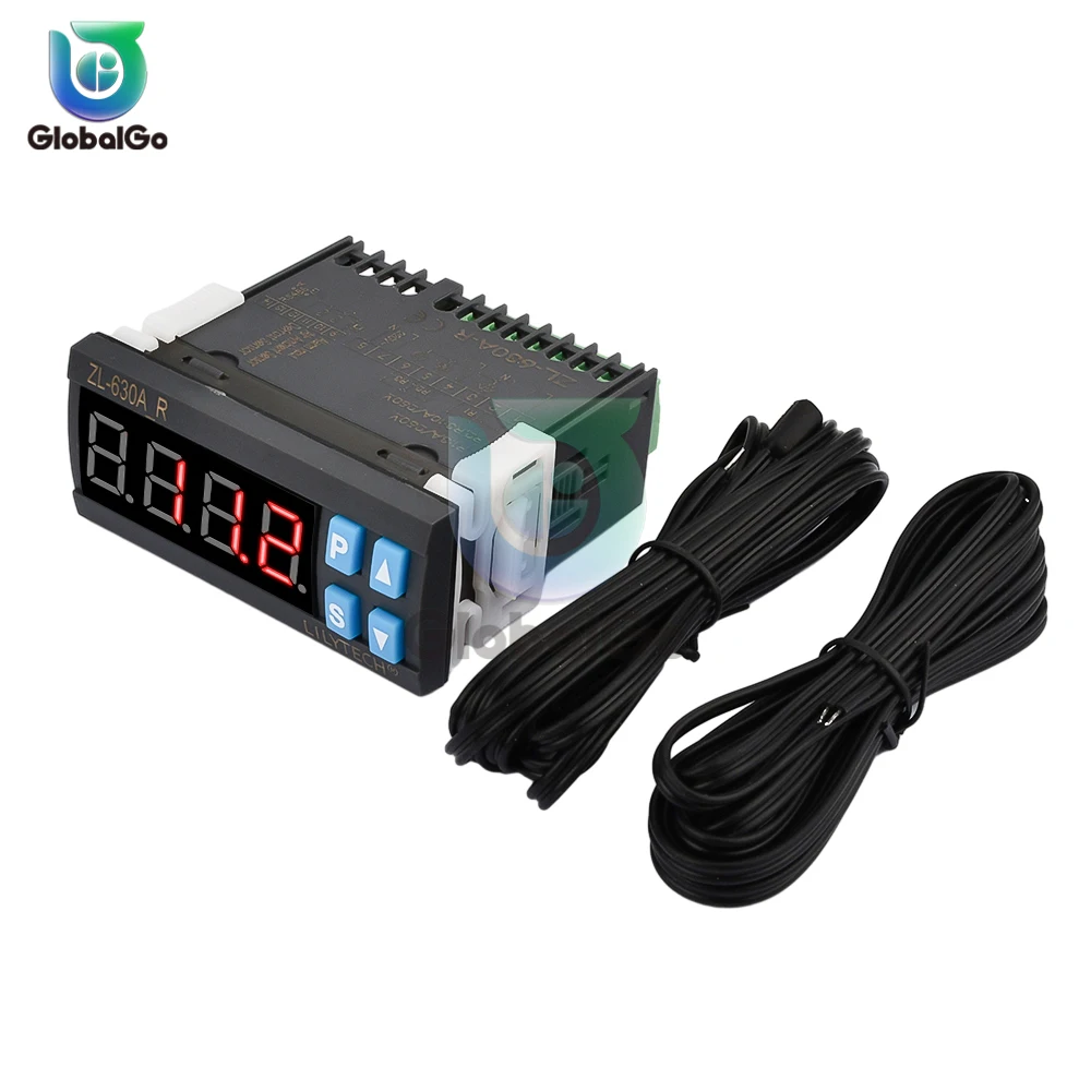 ZL-630A-R RS485 Digital Temperature Controller Cold Storage Temperature Controller Thermostat With Modbus AC185-245V 50HZ