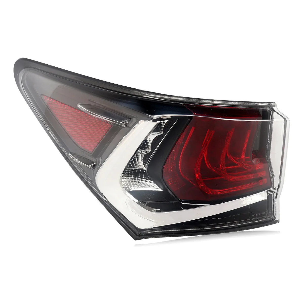 الجانب الأيسر للسائق الخارجي الذيل ضوء لكزس GS350 GS300 2016 2017 2018 2019 2020 مصباح مكبح خلفي مصباح إشارة التوصيل والتشغيل #6