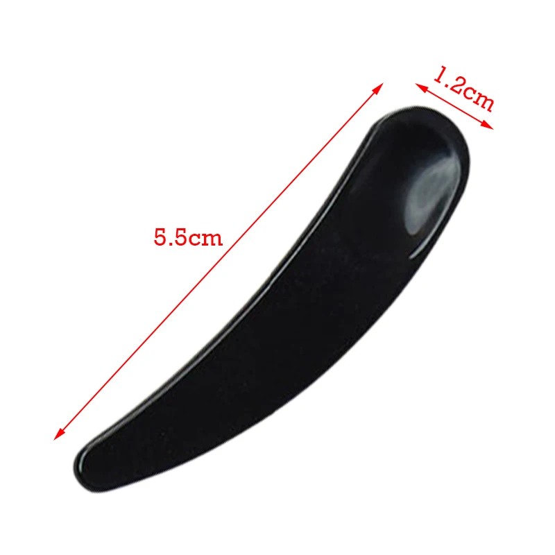 1000pcs Plastic Facial Mask Mixing Spoons Disposable Curved Scoops Cream Spoon Mini Cosmetic Spatula Salon Beauty Tool Kits