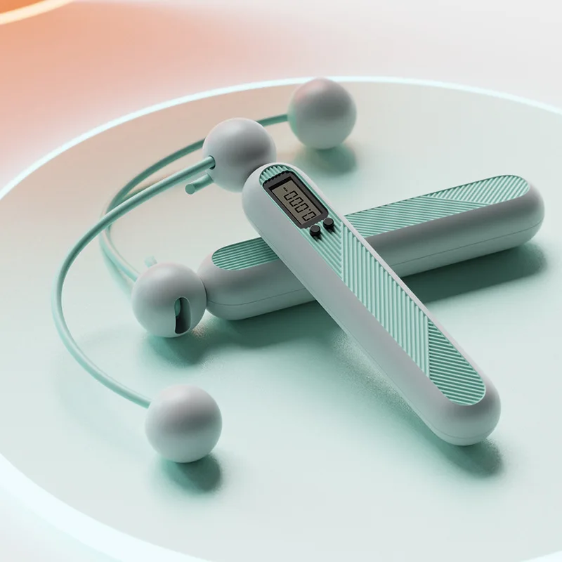 

Electronic Sensors Count Rope Outdoor Sports Fat Burning Fitness Weight Bearing Cordless Big Ball Sports