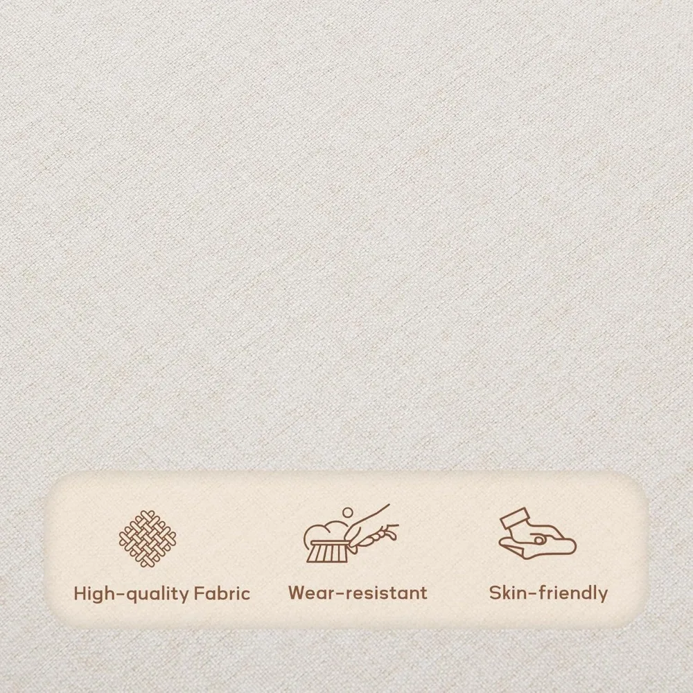 Stylish Upholstered Storage Bench for Entryway, Bedroom, Living Room, and More