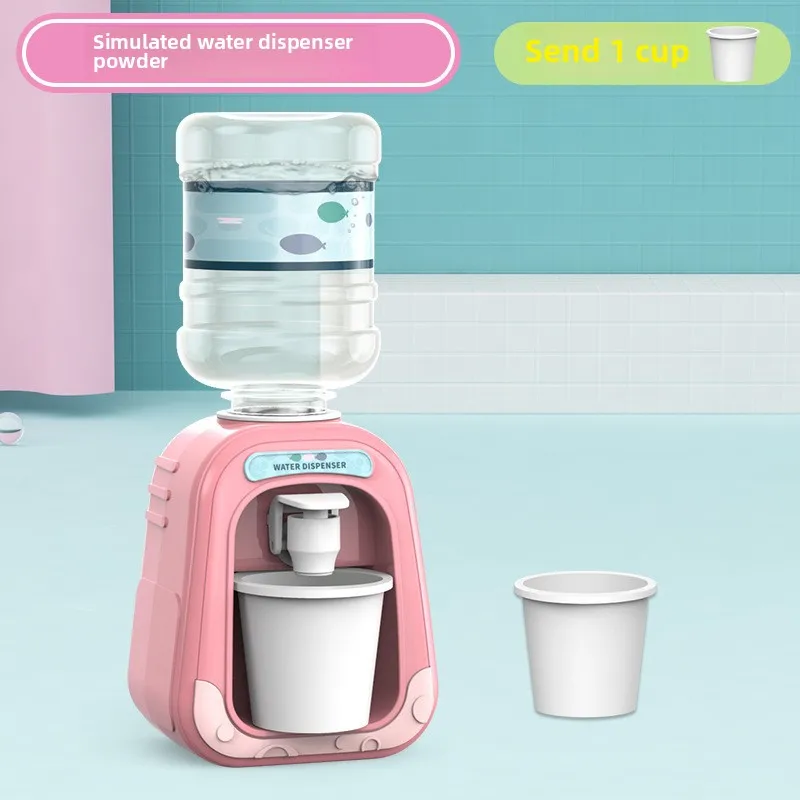 Children's play house simulation water dispenser toy mini beverage machine drinking water household toy activity small giveaway