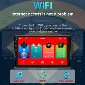 Android 11'de ve Araba Radyo Multimedya Oynatıcı Autoradio, ücretsiz Wi-Fi, GPS, Ses, 2 Din 32G, 7 en çok satılan 8 parça, orijinal final fantasy ııı-no. 6