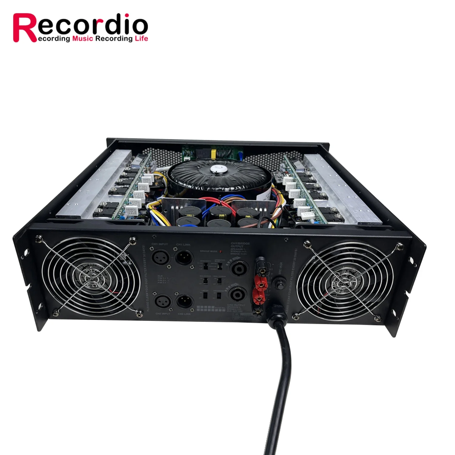 GAP-H1800 3U Power Amplifier 2000W 2 Channels Powerful Amplifier For Professional stage performance High Power And Quality