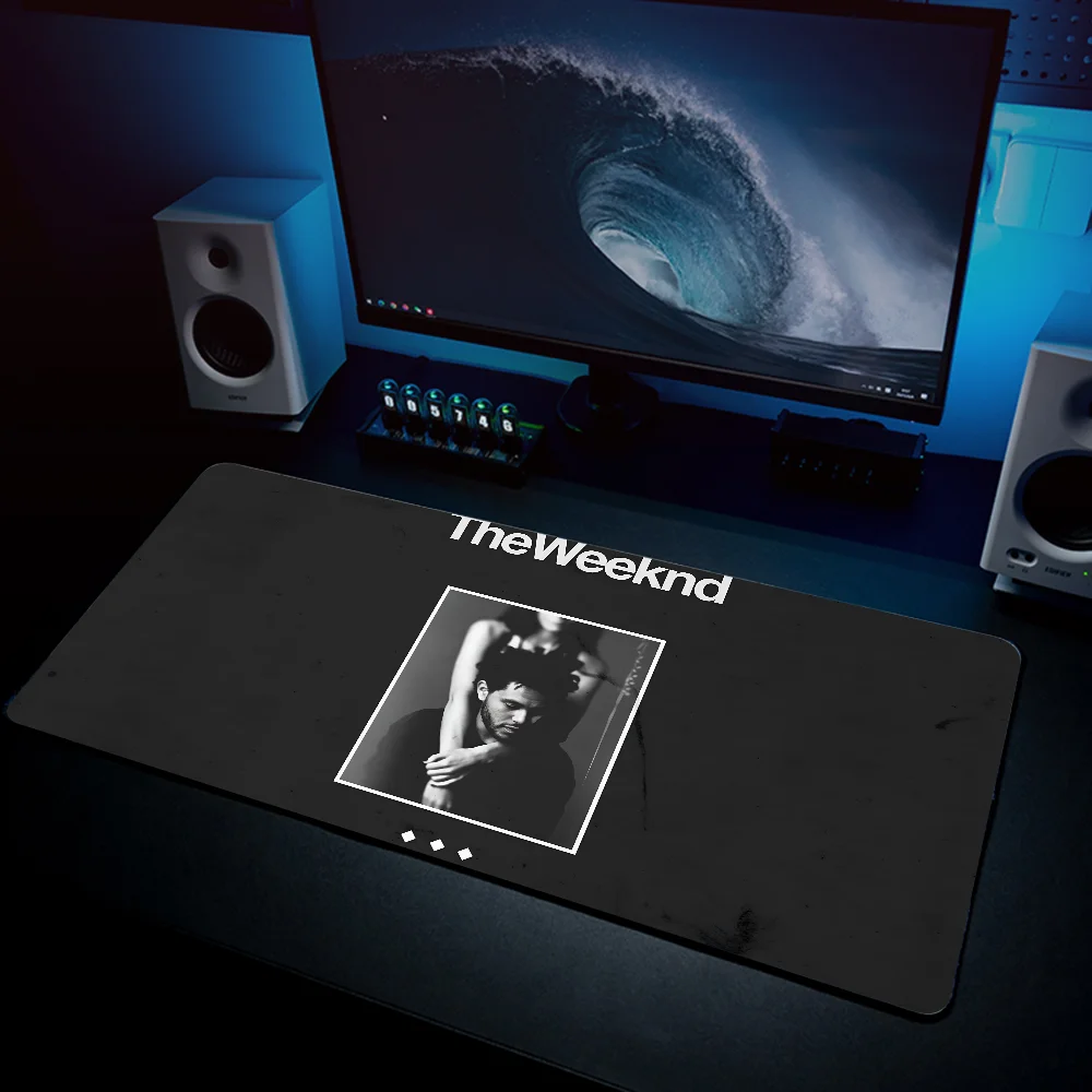 Rapper The Weeknd  Mousepad Mouse Mat Desk Mat With Pad Gaming Accessories Prime Gaming XXL Keyboard Pad