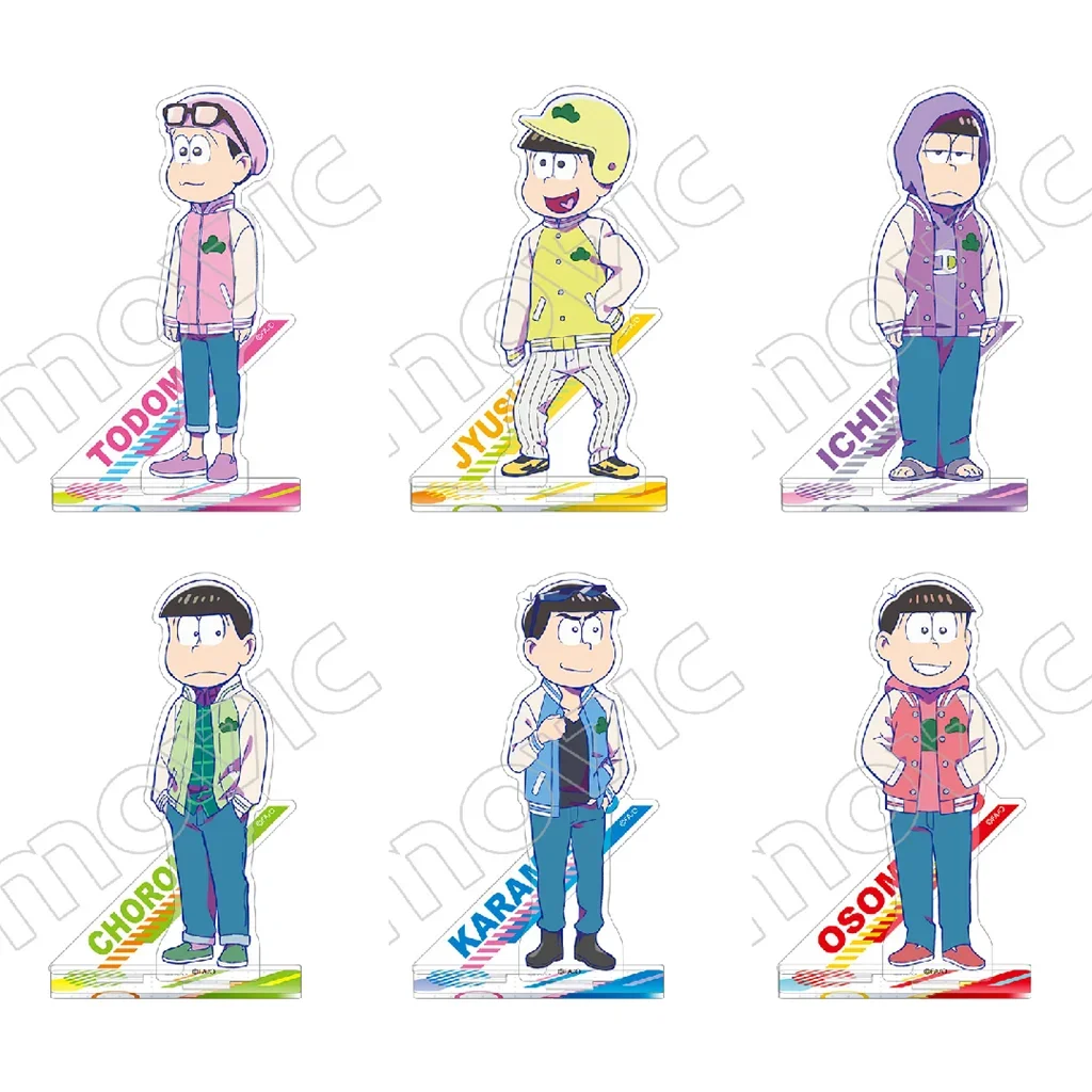 

Anime Karamatsu Choromatsu Figure Doll Ichimatsu Jyushimatsu Todomatsu Acrylic Stand Model Plate Cosplay Toy for Gift