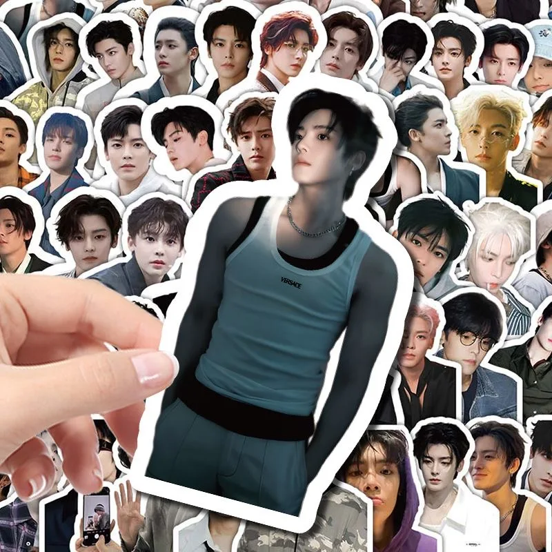 60PC/SET Hou Minghao Neo Poster Stickers TV Dashing Youth Bai Li Dong Jun Drama Stills Hand Account Materials Notebook Phone DIY