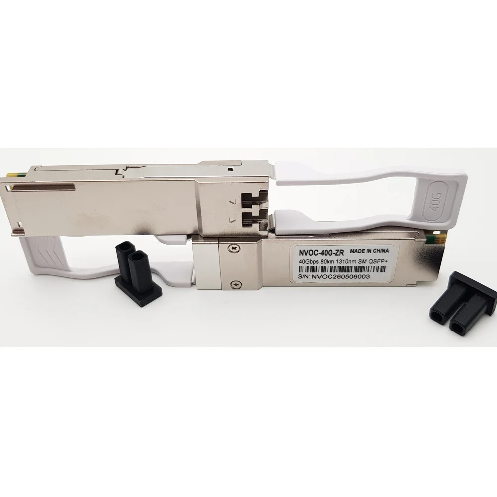 40Gbps QSFP+ SFP, ZR(EML+SOA+PIN),80km,1310nm,Single Mode Duplex SFP Transceiver Module For Cisco/Huawei Code