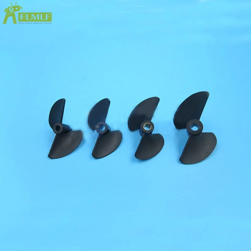 Rc Boat Propeller 2 Blades Nylon Propellers for P40*D27mm 30mm 32mm 35mm 38mm 40mm 45mm 47mm Shaft Rc Boat 2 Blade Nylon Paddles