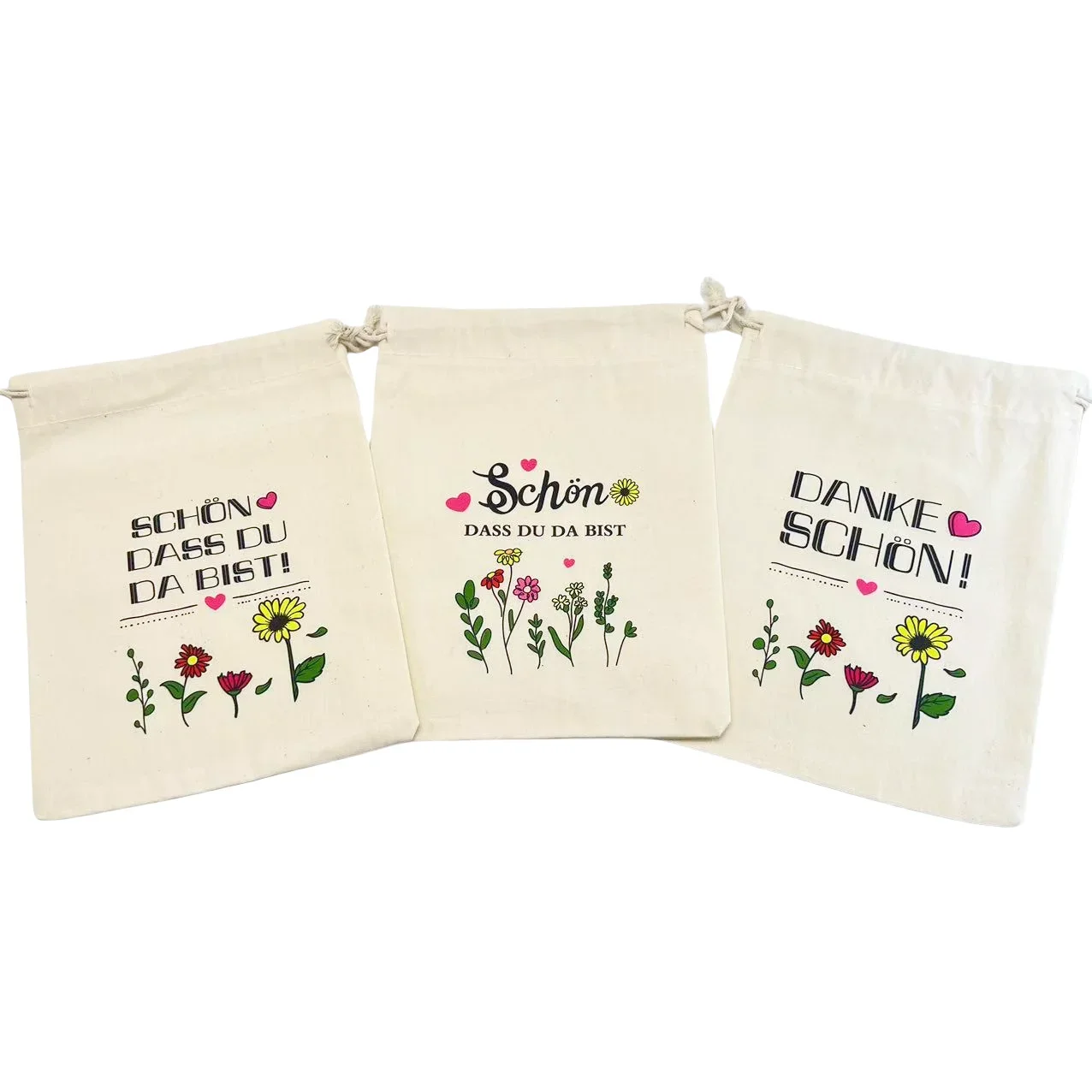 حقيبة هدايا VIKAMA 10 قطع ألمانية "Schon DASS DU DA BIST"، حقيبة تخزين للديكور الاحتفالي، الحفلات والمناسبات الخارجية، حقيبة للحلوة #5