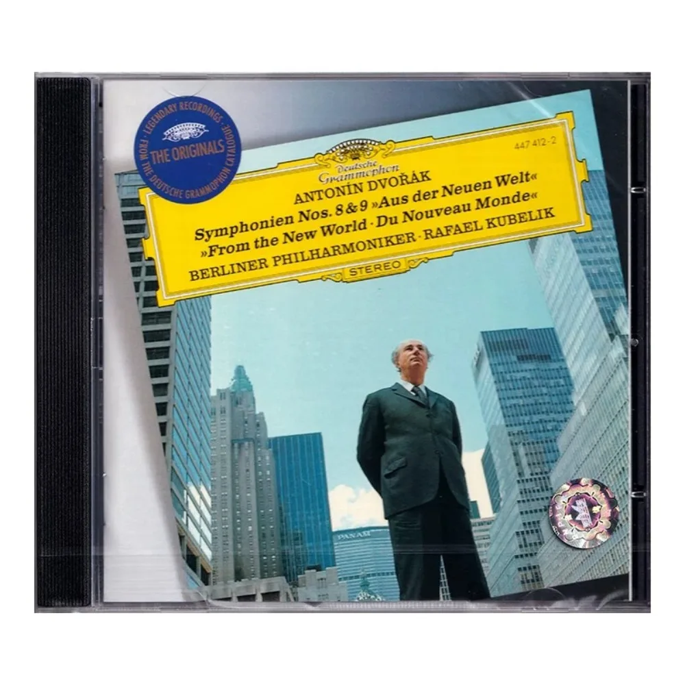 

Dvořák Symphonies No.8 & No.9 CD - Kubelík's Masterful Classical Interpretation (Catalogue No.4474122) for Collectors
