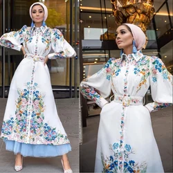 Ramadan Eid Mubarak Abaya Dubai Turkey Arabic Muslim Dress Islam Clothing Dresses For Women Robe Longue Musulman Vetement Femme