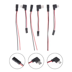 Motorcycle Interface USB-Micro Type C 90 Degree Male+JST Plug USB To JST/SYP Terminal Interface Cable Connector