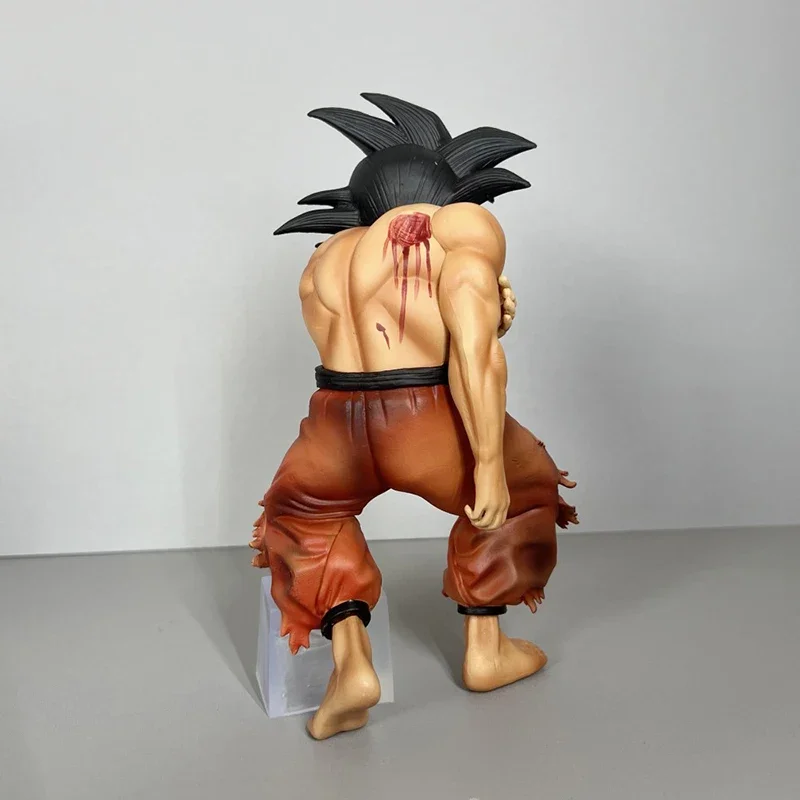 ألعاب نموذج قابلة للتحصيل من PVC Dragon Ball Z ، شخصية حركة Son Goku ، رسوم متحركة ، سوبر سايان ، أضرار معركة قائمة ، سلسلة PVC