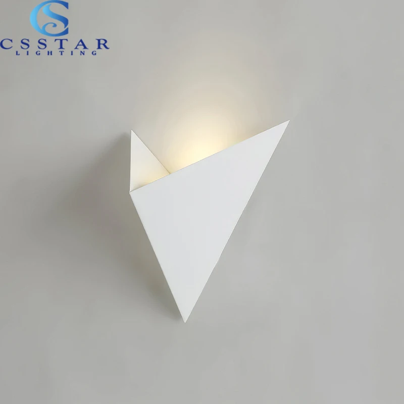 modern minimalista triangulo forma led lampadas de parede estilo nordico lampadas de parede interior sala luzes iluminacao simples ac85265 v 3w 01