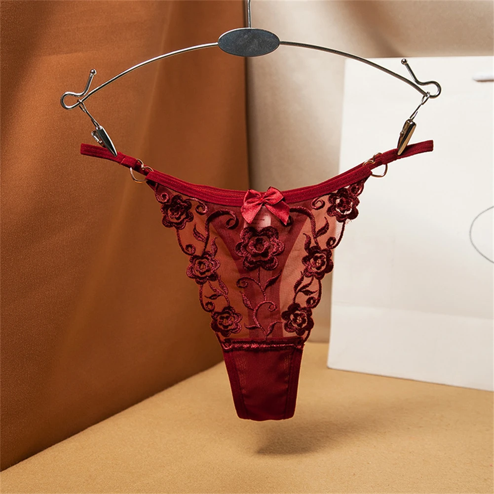 Comodi indumenti da notte alla moda Mutandine da donna Slip traspiranti Comodo elastico in vita G-string Mutandine Lingerie Vita bassa