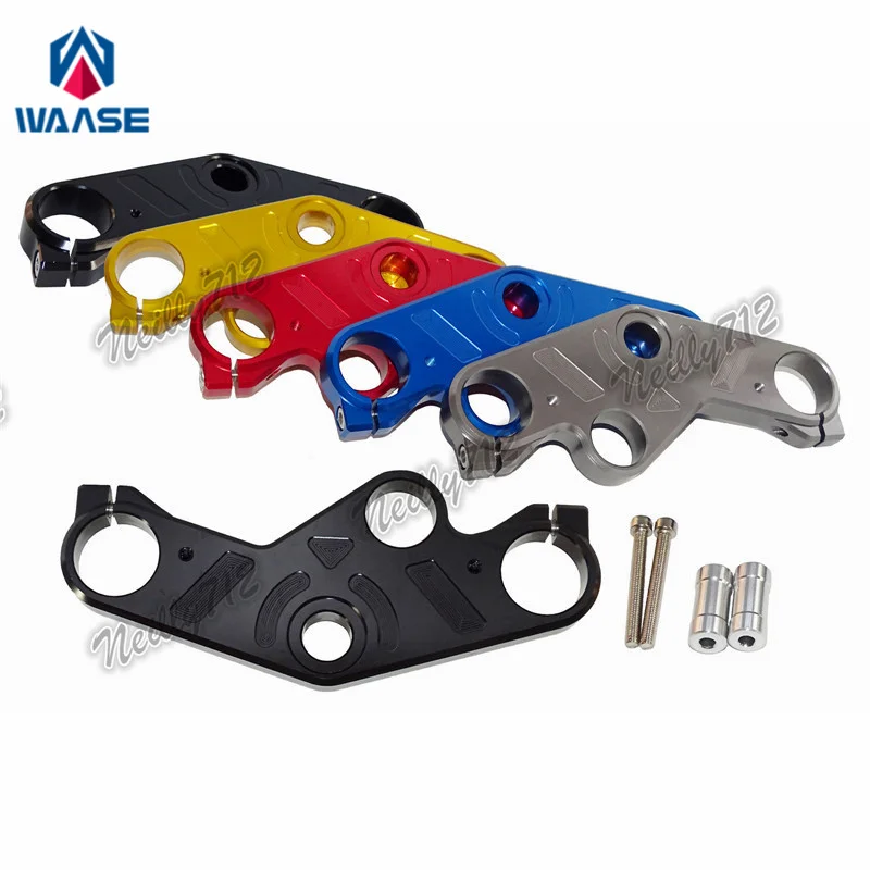 

waase For Yamaha YZF MT-03 MT-25 MT03 MT25 2015 2016 2017 2018 Front Fork Lowering Triple Tree Upper Top Clamp Yoke