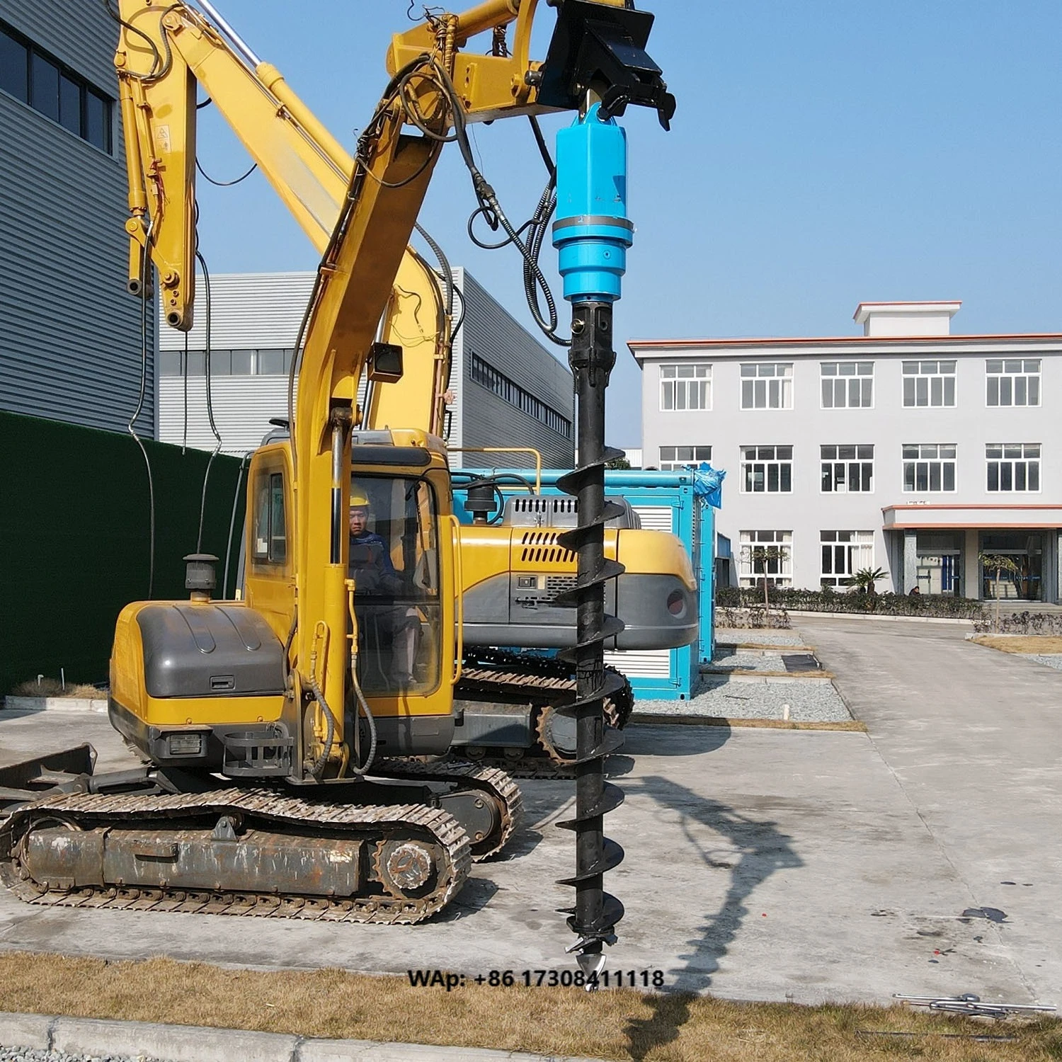 2026 New Model Heavy Duty Ice Auger Stable Electric Earth Auger Energy Saving Electric Hole Digger