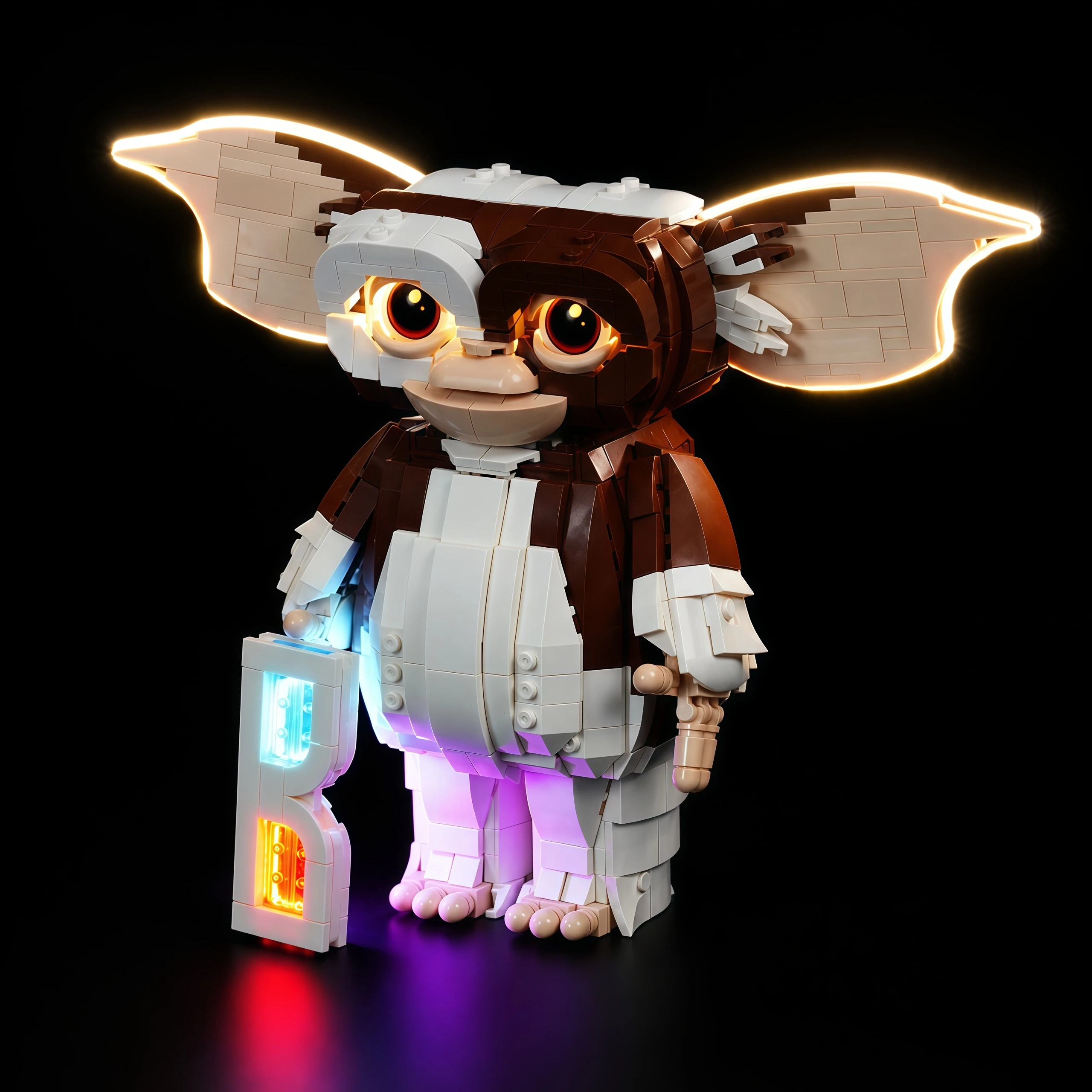MAXCXT LED Light For LEGO 21361 Ideas Gremlins: Gizmo Decorative DIY Decorative Lamp （Not Include Building Blocks Set）