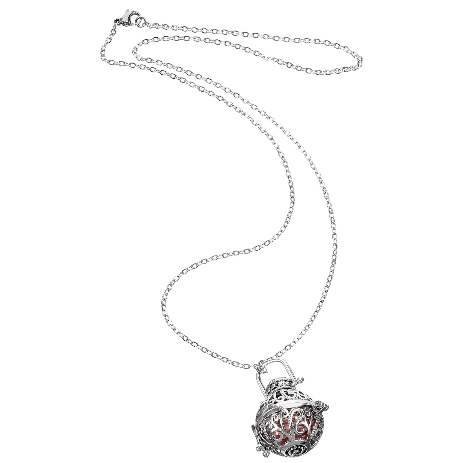 

Urn Necklace for Ashes Stainless Steel No Fading Pet Ashes Keepsake Necklace Small Memorial Pendant Gift Pet Urn Necklaces