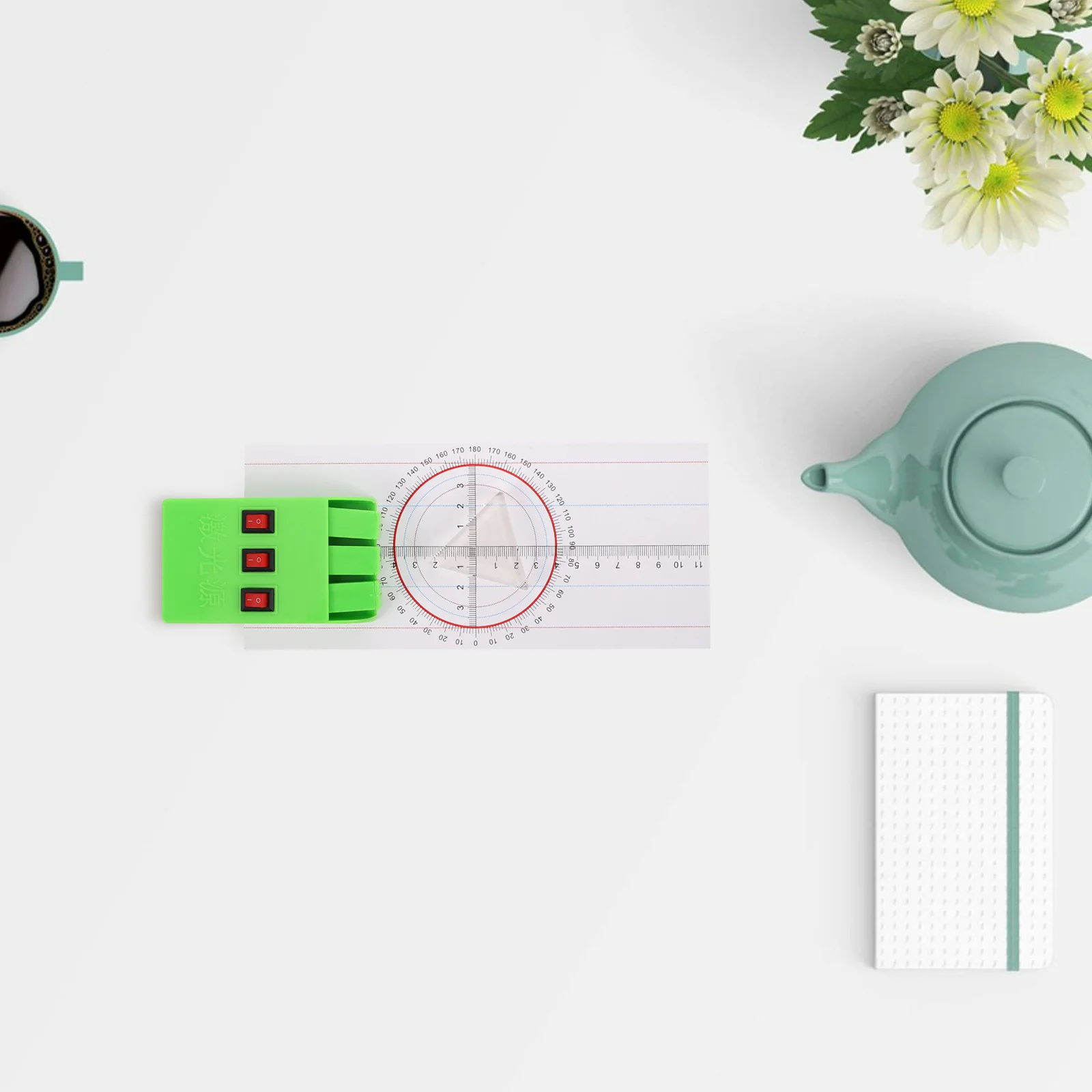 

1 set 1 Set Experiment Equipment Optics Kits Physics Science Kit With Convex Concave Lens Prism For Classroom Lab Use